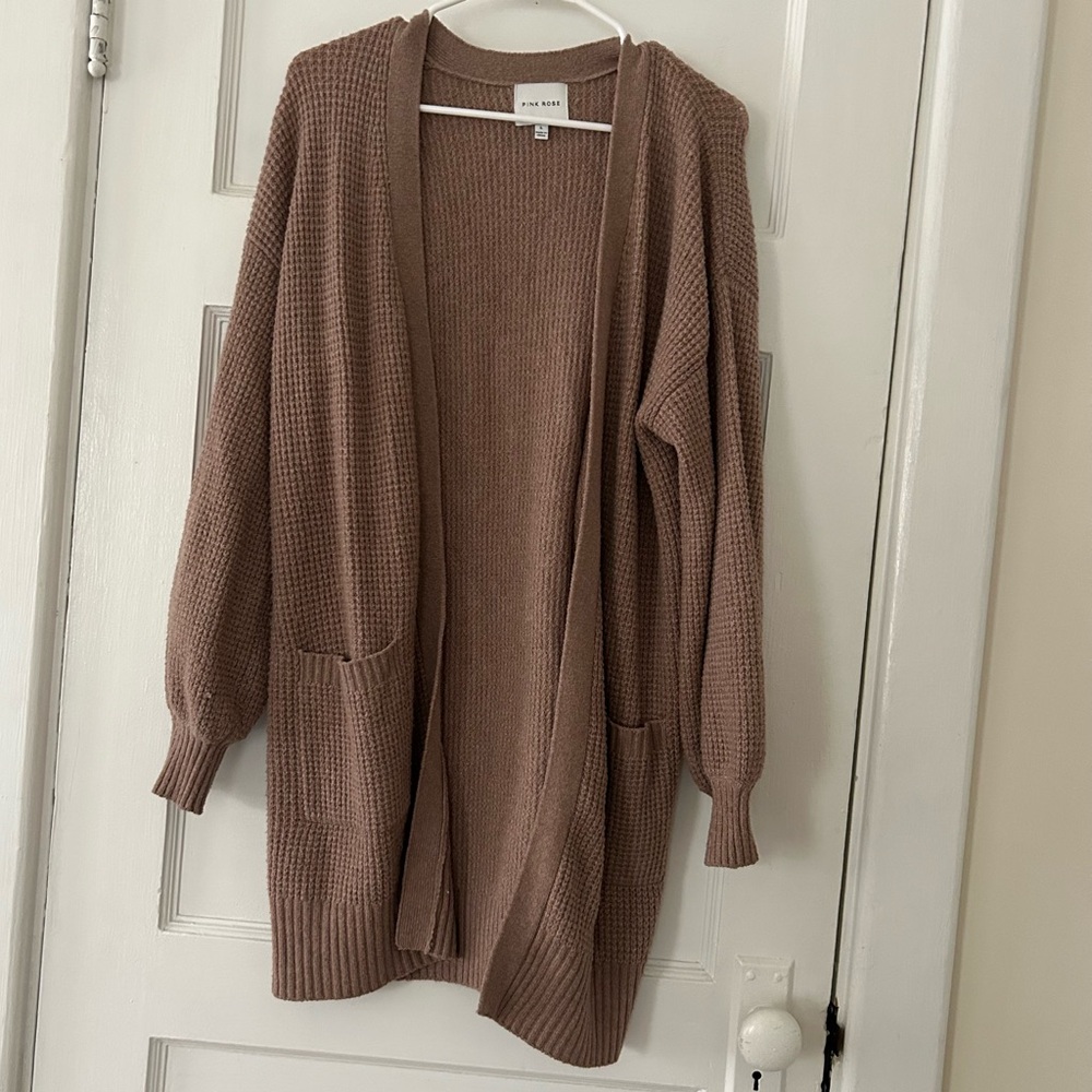 Pink Rose Cardigan